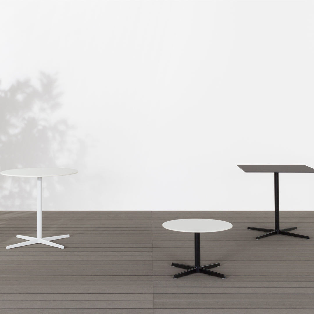 Auki Outdoor Dining Table - Round Patio Table for Garden, Backyard, and Poolside - Weather-Resistant & Durable for Outdoor Entertaining