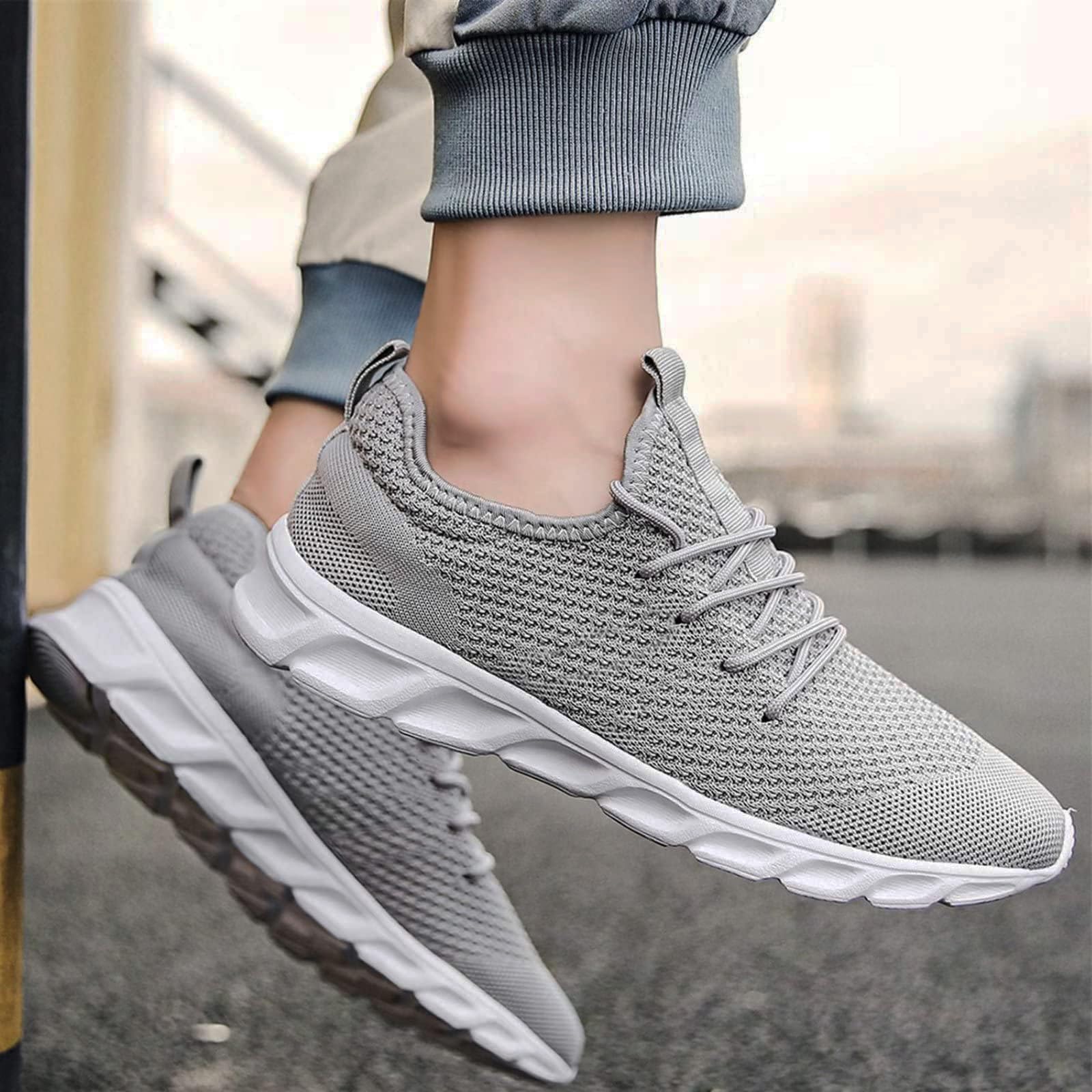 Men's Lightweight Athletic Running Shoes - Breathable Gym & Walking Sneakers for Casual Sports & Fitness | Perfect for Jogging, Workouts & Daily Wear