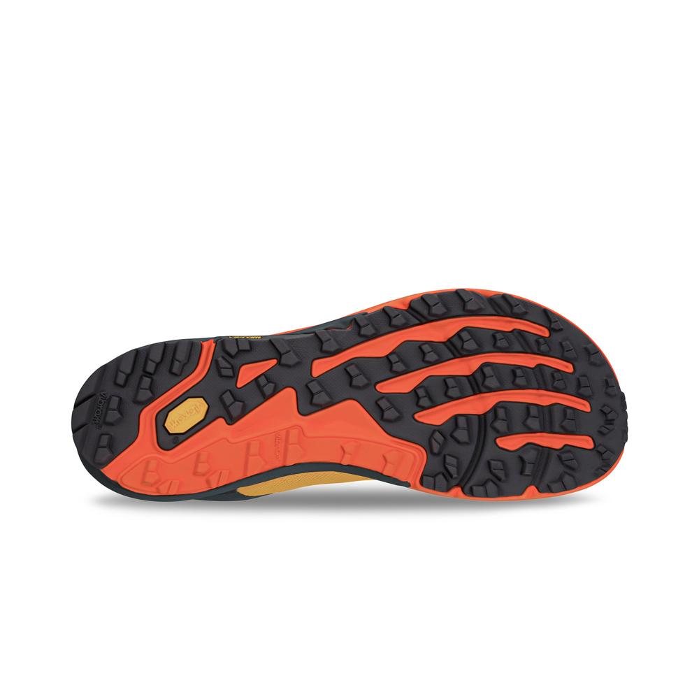 Vibrant Orange & Teal M Timp 5 Running Shoes - Lightweight & Durable for Trail Running, Hiking & Outdoor Adventures