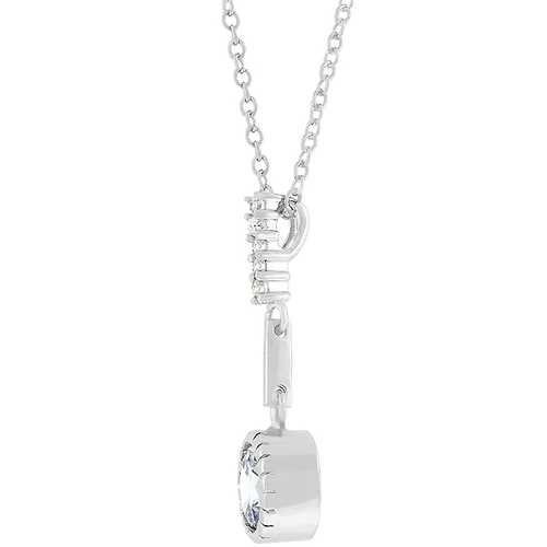 Lavender Drop Pendant Necklace - Elegant Purple Gemstone Jewelry for Women | Perfect for Weddings, Date Nights & Special Occasions
