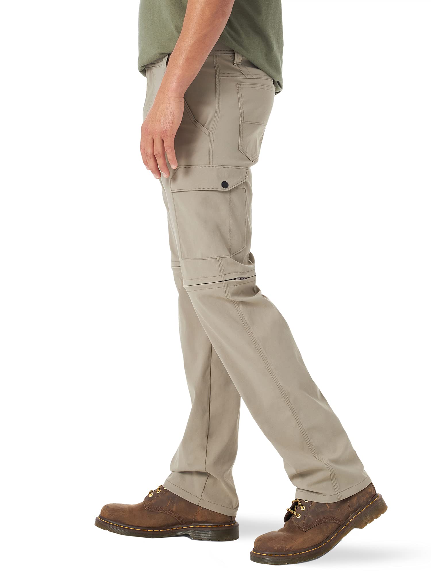 ATG by Wrangler Men's Zip-Off Convertible Cargo Pants - Quick-Dry Hiking & Outdoor Adventure Pants for Camping, Travel & Work