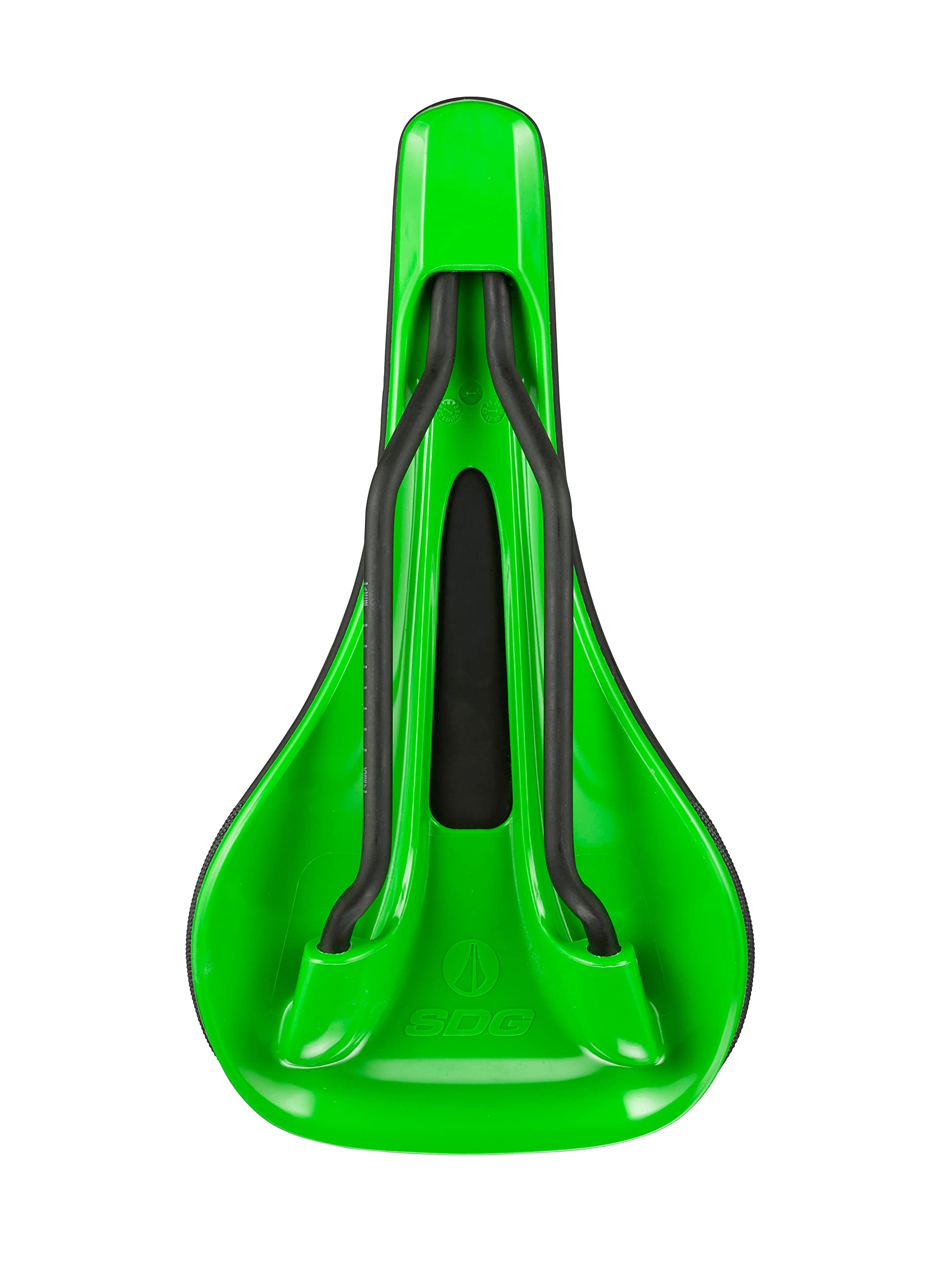 SDG Bel Air 3.0 Lux-Alloy Rail Bike Saddle - Lightweight Comfortable Bicycle Seat for Road & Mountain Bikes - Perfect for Commuting, Touring & Long Distance Cycling