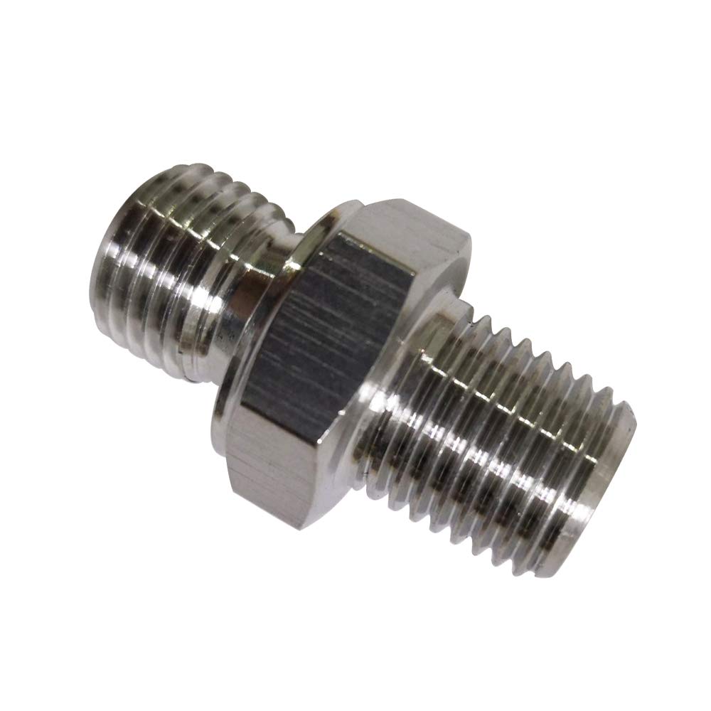 304 Stainless Steel Hex Nipple Pipe Fitting - 1/4