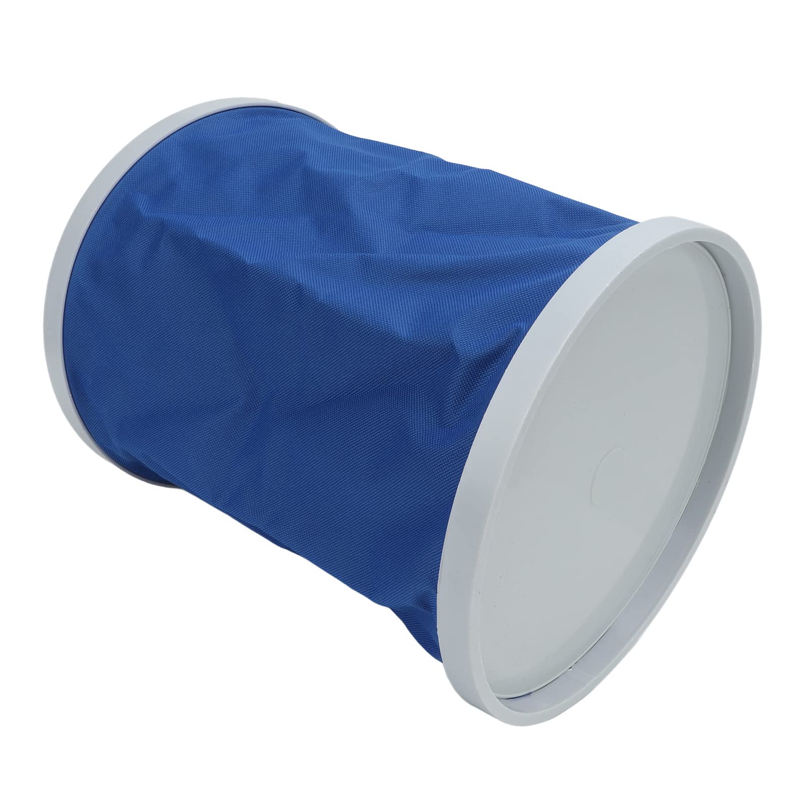 13L Foldable Fishing Bucket - Thickened Waterproof Oxford Cloth Storage Pail for Camping, Outdoor & Car Use - Perfect for Fishing Gear Storage, Beach Trips & Emergency Water Transport