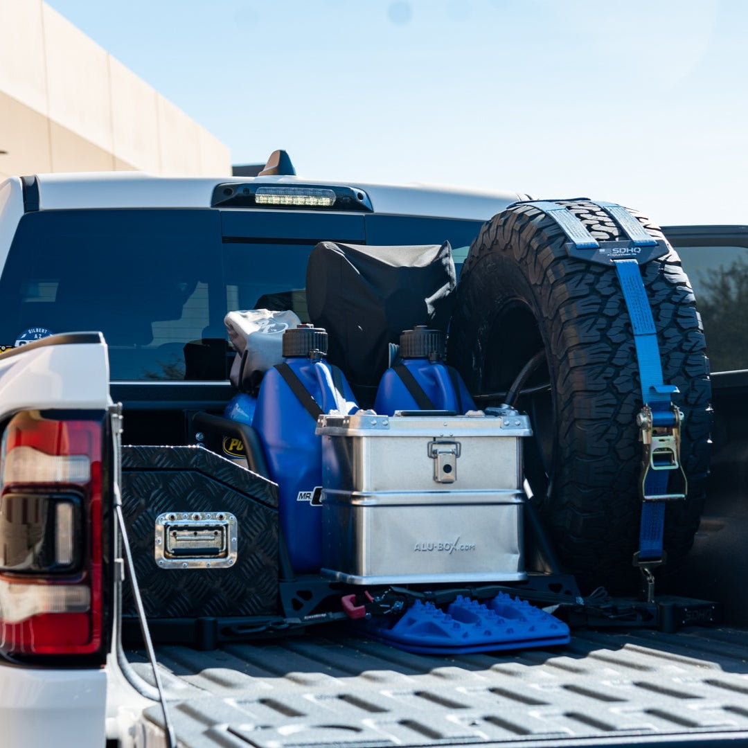 2021-2024 Ram 1500 TRX SDHQ Built-In Bed Chase Rack | Heavy-Duty Off-Road Truck Accessory for Overlanding & Adventure Gear Storage
