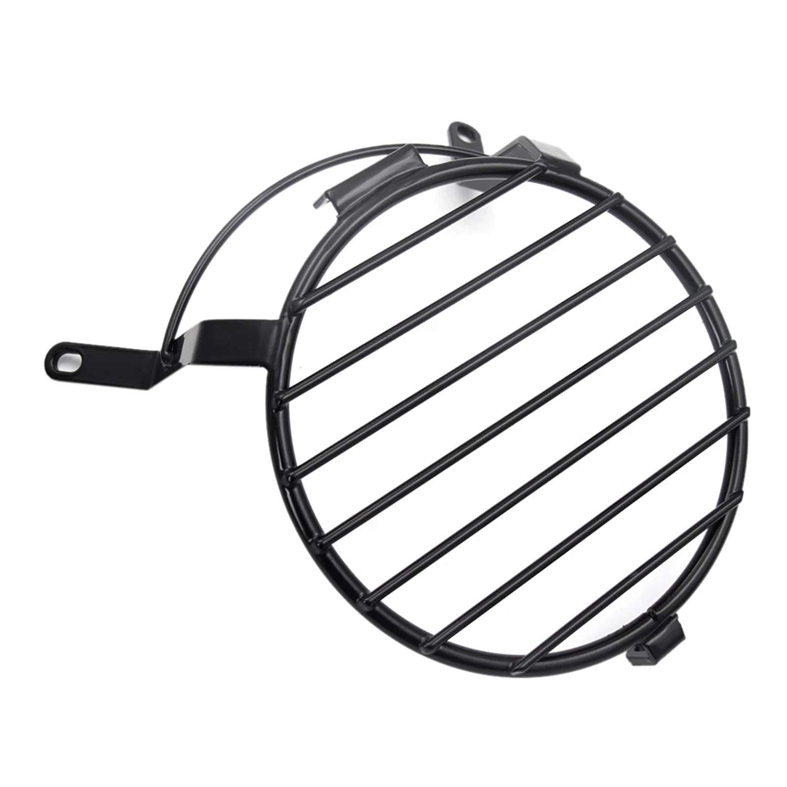 Upgraded Black Motorcycle Headlight Grill Cover - Protective Guard for Suzuki DL250 DL 250 - Durable Headlight Lamp Protection - Perfect for Off-Road Riding & Night Commuting