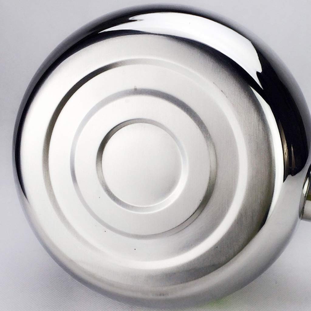 Premium Stainless Steel Whistling Tea Kettle - 0.6L Stovetop Teapot for Home, Kitchen & Camping - Perfect for Boiling Water, Making Tea & Outdoor Adventures