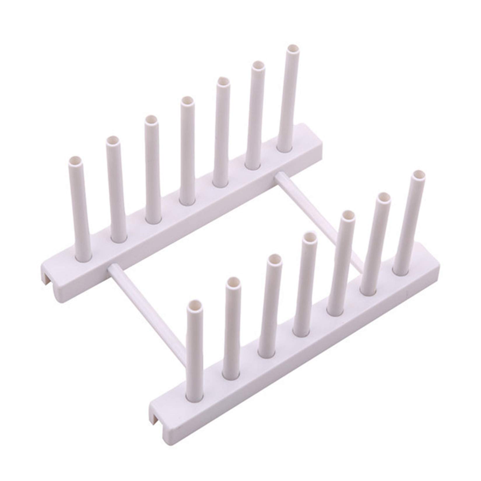 Stainless Steel Dish Drying Rack - 2 Tier Kitchen Countertop Organizer for Plates, Bowls, Cups & Cutting Boards - Space Saving Cabinet Storage Solution for Small Kitchens