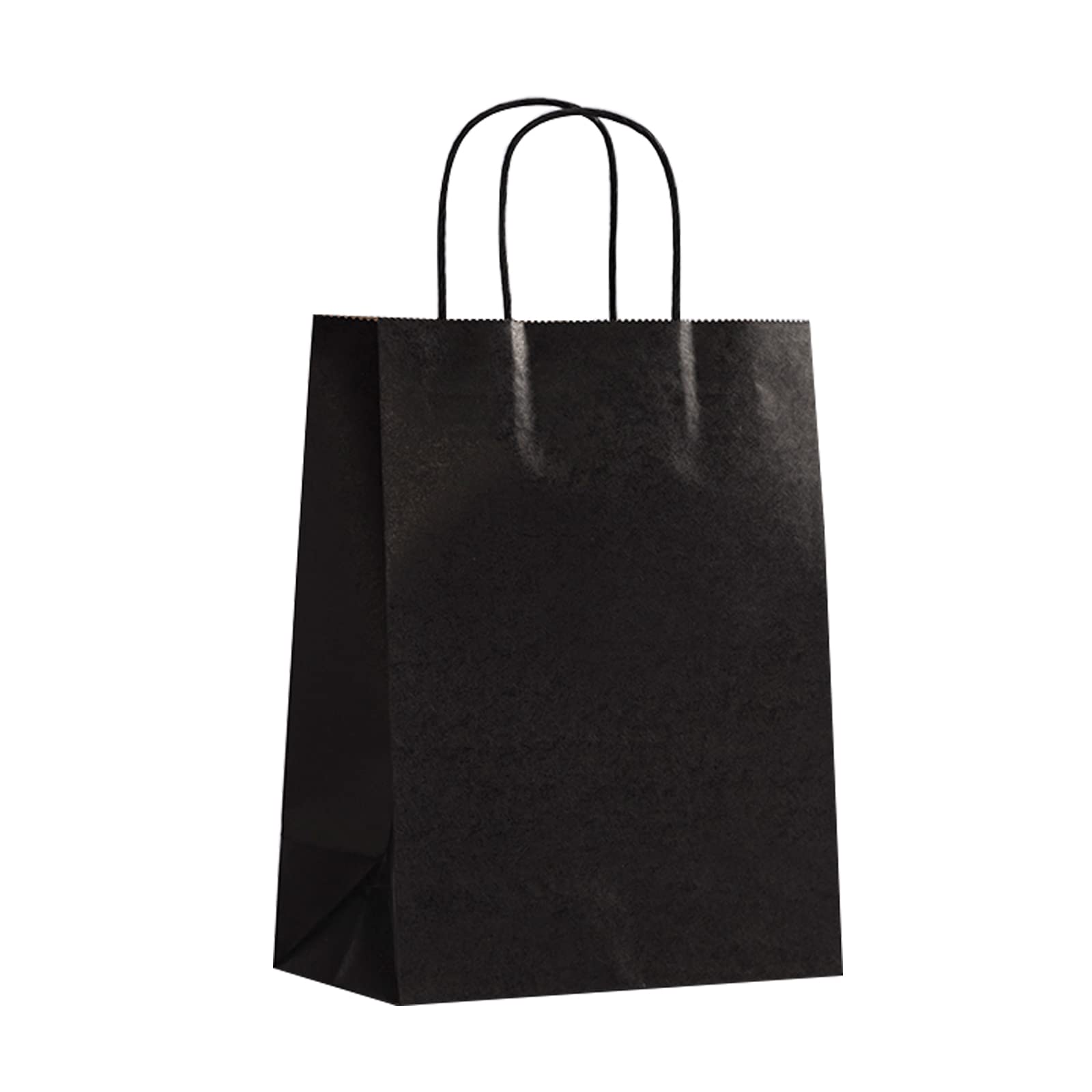 Eco-Friendly Kraft Paper Gift Bags with Handles - 50 Pack (11x10x5x13 Inches) for Christmas, Graduation, Baby Shower, Thanksgiving, Halloween, Easter, Mother's Day, Birthday, Wedding & Holiday Gifts - Perfect for Party Favors, Retail Packaging & Handmade Crafts