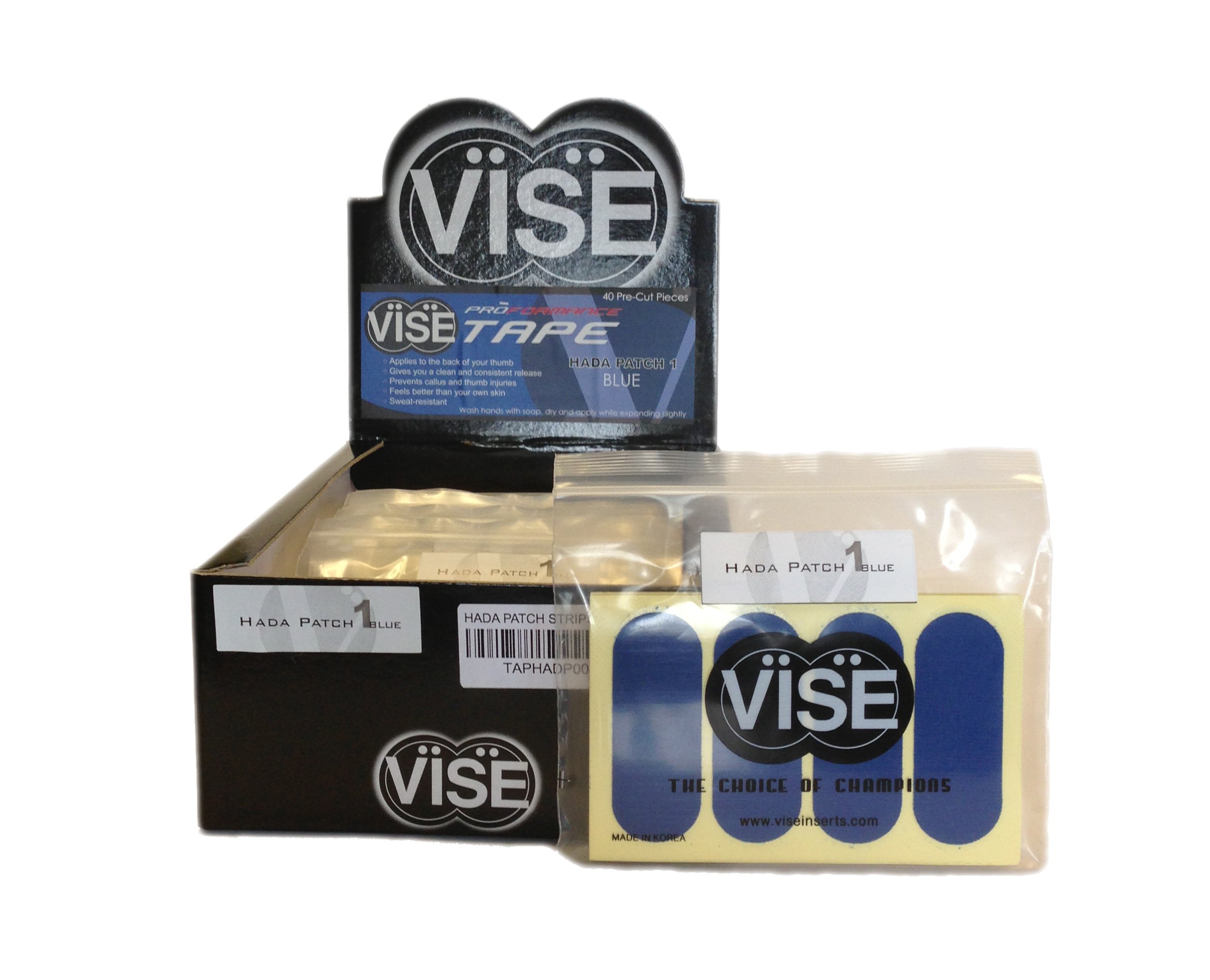 Vise Hada Patch Pre-Cut Tape - 12 Pack | Hydrocolloid Acne Pimple Patches for Face | Spot Treatment for Overnight Healing & Blemish Cover (Great for Travel & Daily Skincare Routine)