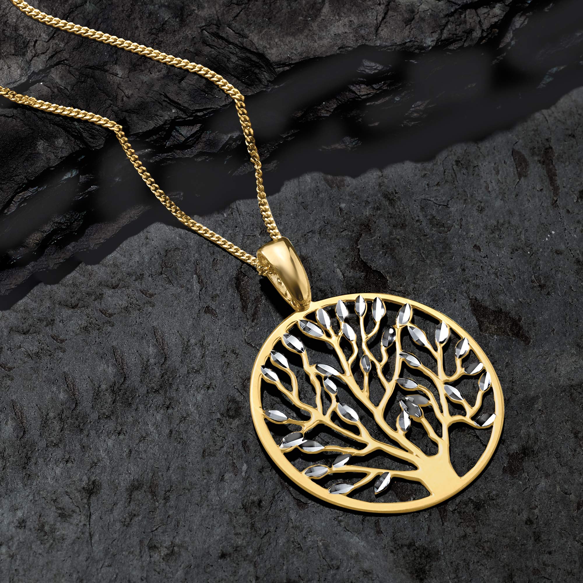 Italian Cut-Out Tree of Life Pendant Necklace - Sterling Silver 925 Religious Jewelry for Women, Gift for Mom, Birthday, Anniversary | Perfect for Everyday Wear, Special Occasions & Spiritual Gifts