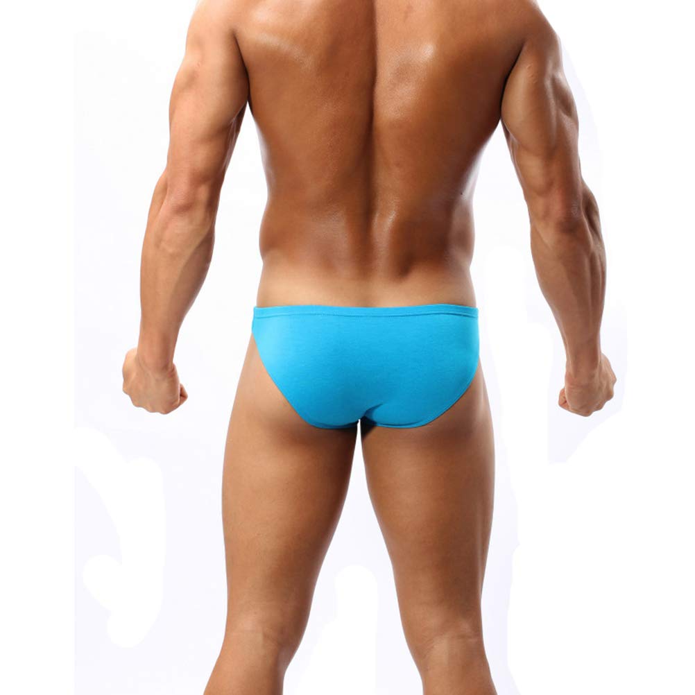 GAOGAO Men's Low Waist Briefs with Pocket - Comfortable No-Restriction Underwear for Active Lifestyle | Perfect for Gym, Travel & Everyday Wear