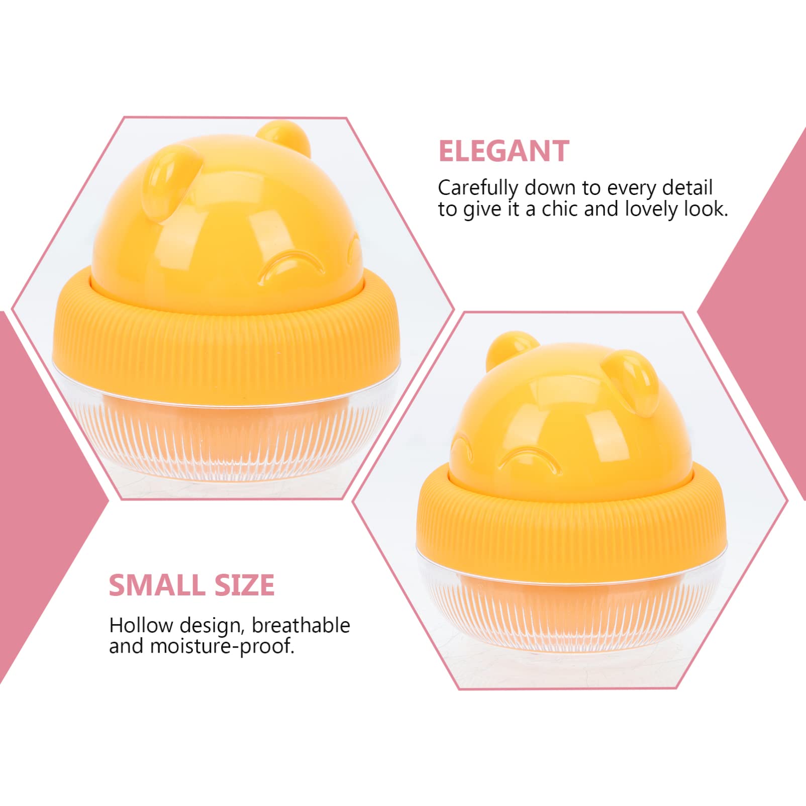 Egg-Shaped Makeup Sponge Holder & Beauty Blender Storage Box - Travel-Friendly Cosmetic Sponge Container for Powder Puffs & Makeup Accessories - Perfect for Home Vanity, Travel Makeup Kit & Salon Organization