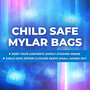 Child Resistant Mylar Bags 5