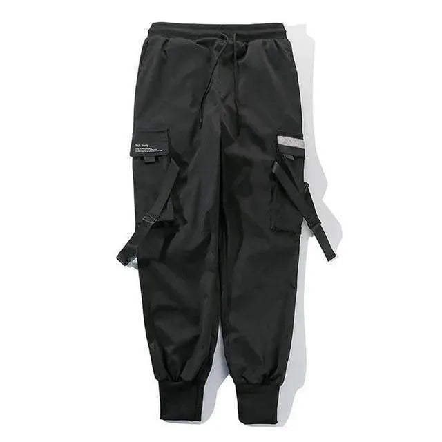 Men's Street Fashion Cargo Pants - Trendy Casual Workout Hiking Travel Outdoor Pants for Everyday Wear