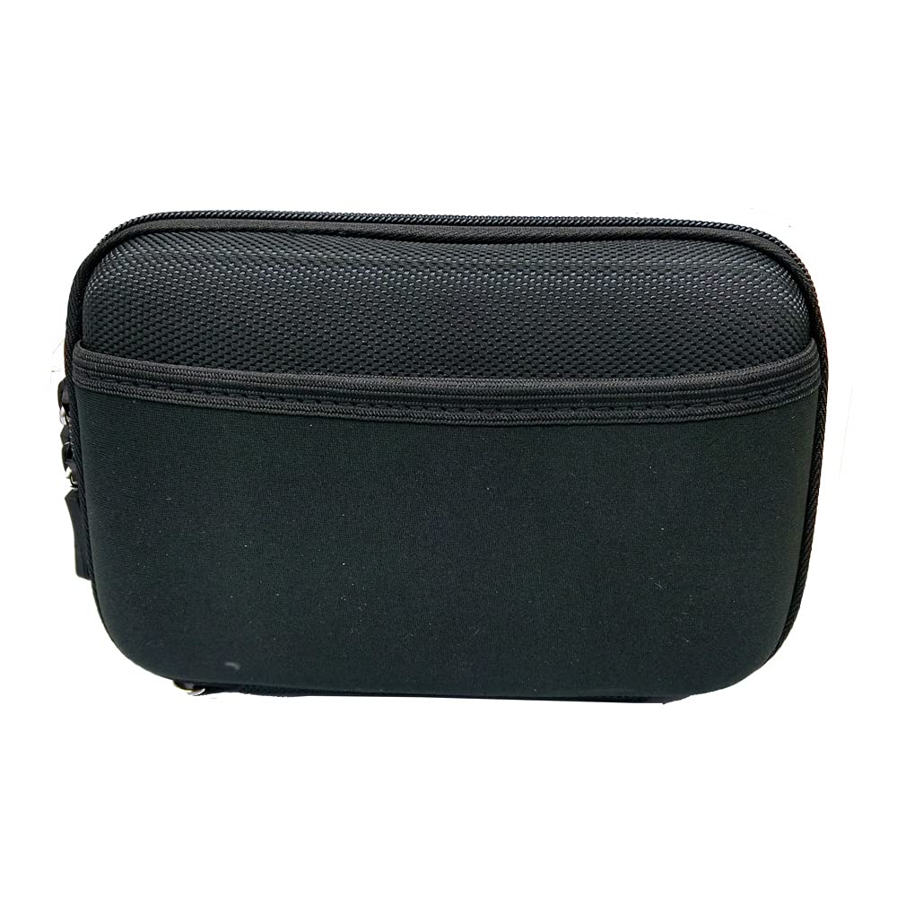 Premium Black Electronics Organizer Case - Digital Storage Bag for Power Bank, Hard Drive & Cables | Travel-Friendly Accessory for Tech Gear & Cable Management | Perfect for Business Trips, Daily Commute & Home Office Organization