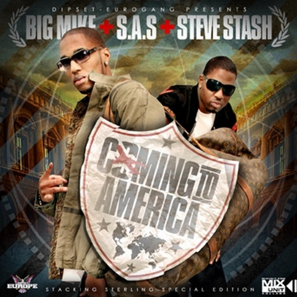 Big Mike SAS Steve Stash - Coming To America CD (SADB01 Dipset Europe) | Hip Hop Music Album | Perfect for Collectors & Music Lovers