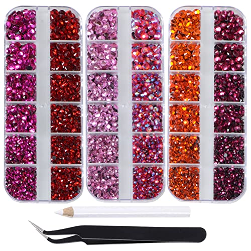 Red Color Series, 3-Sizes,6-colors