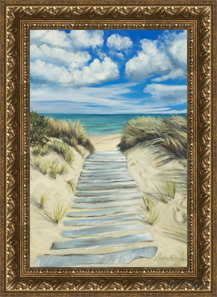 Seaside Decor - Handcrafted Broken Path Mosaic Art Piece for Home & Garden Wall Decor | Perfect for Beach House, Coastal Living Room, or Outdoor Patio