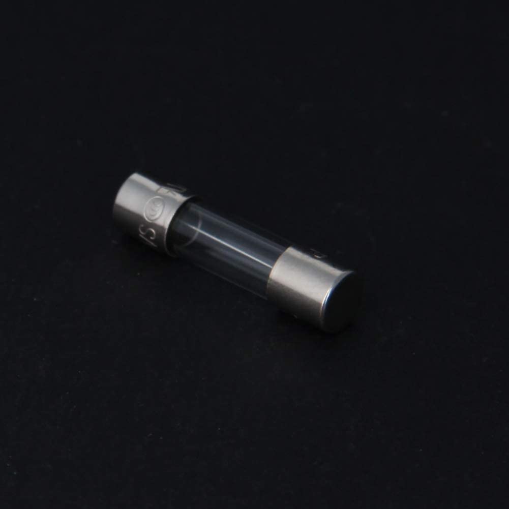 Slow Blow Glass Fuse 250V 1A 5x20mm - Pack of 20 - Time Delay Fuse for Electronics, Appliances, and Power Supplies - Perfect for Circuit Protection in Home, Office, and Industrial Use