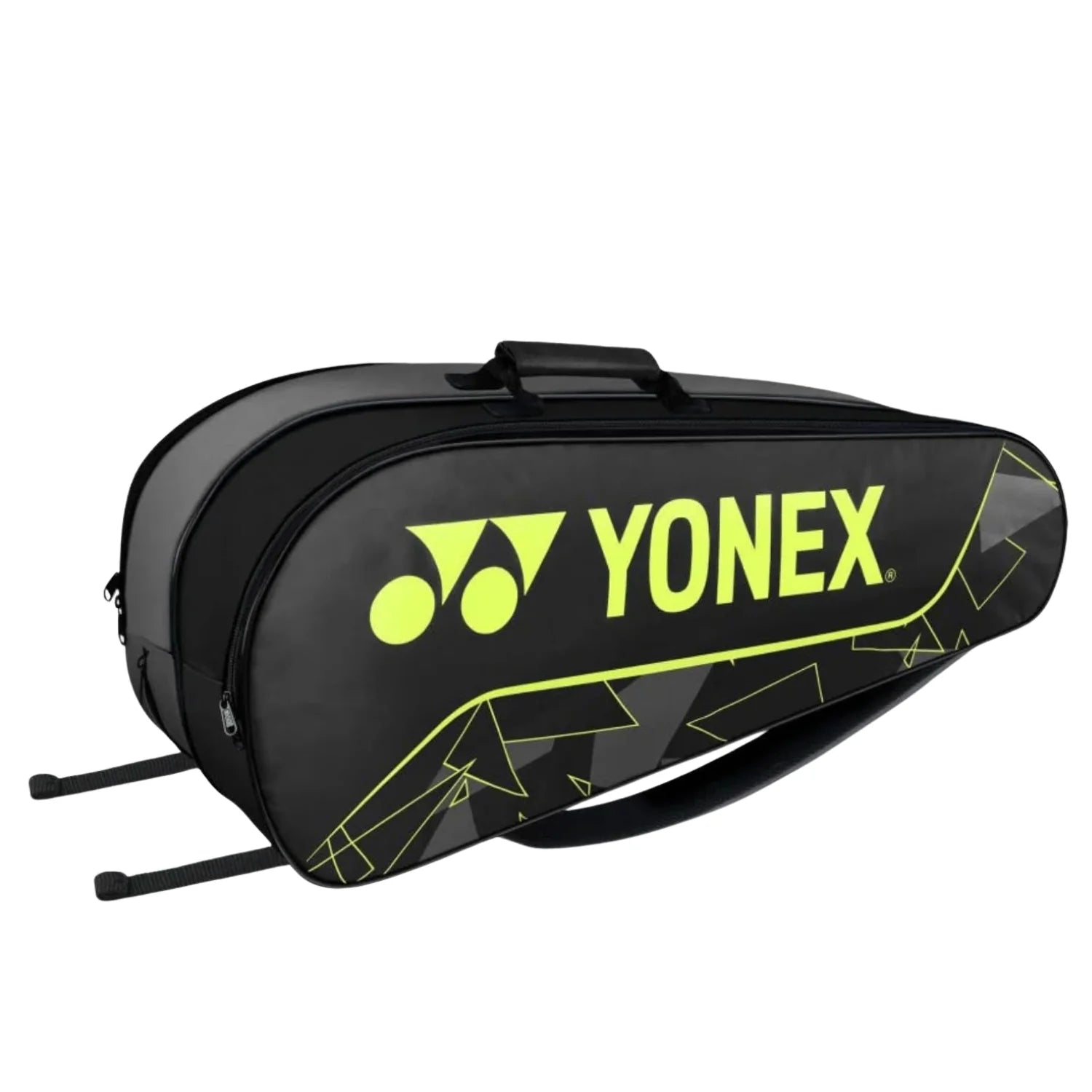 Yonex Ace 1 Black Badminton 6 Racquet Bag - Premium Badminton Equipment for Players & Enthusiasts - Perfect for Tournaments, Training & Gym Storage