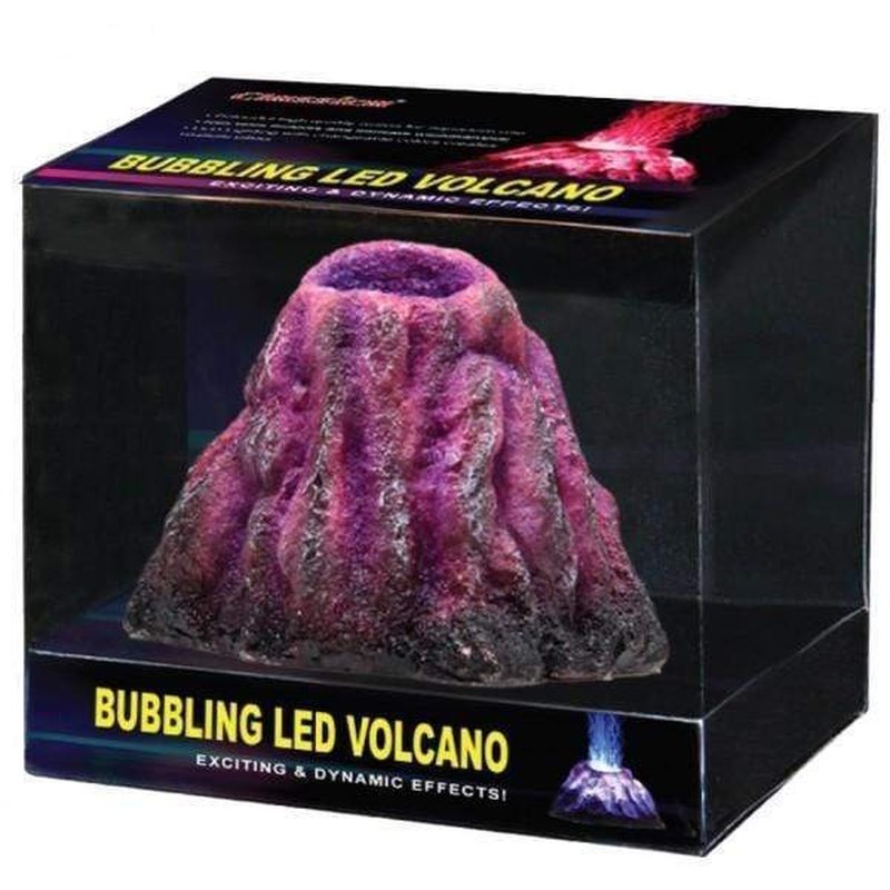 Classic Red Bubbling LED Volcano Lamp - Decorative Mood Lighting for Home, Party & Office Decor | Perfect for Bedroom, Living Room & Gaming Setup