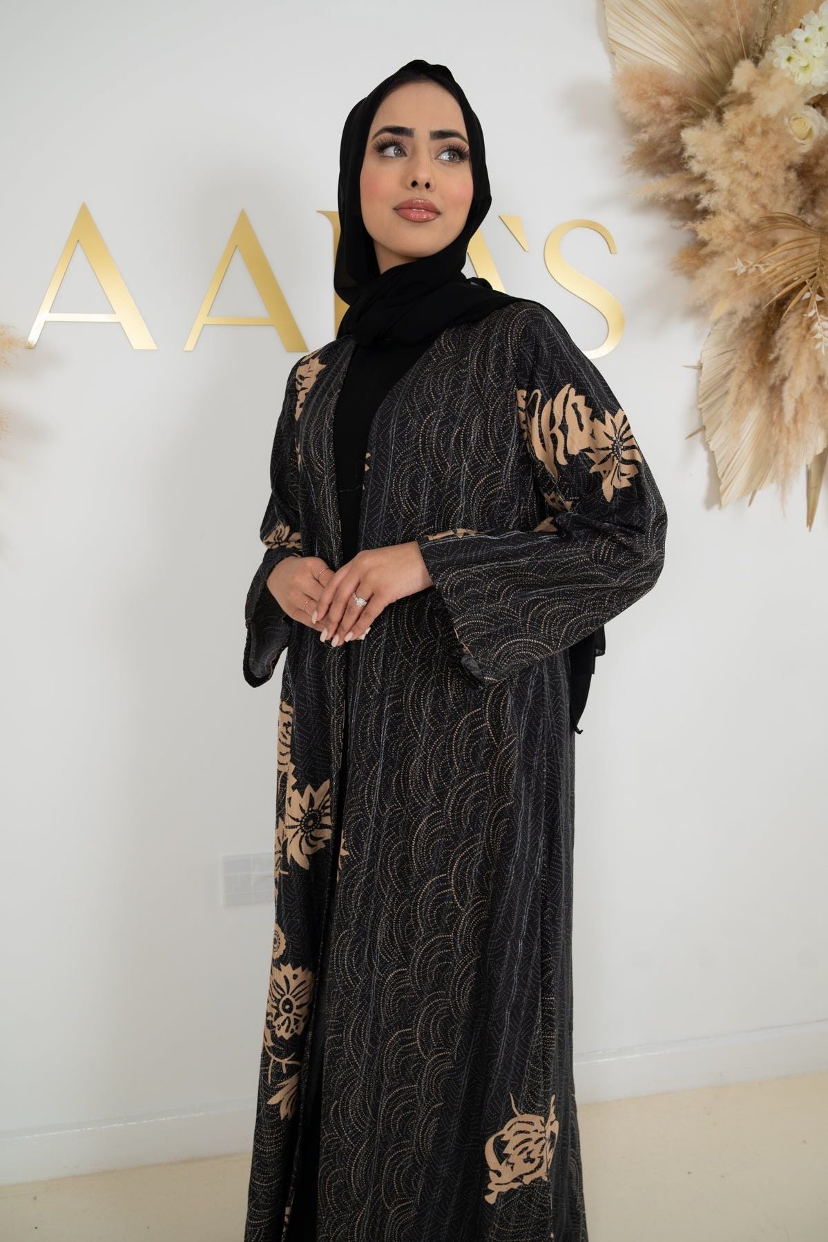 Aya Printed Kimono Robe - Lightweight Floral Japanese Kimono for Women - Boho Chic Cover Up for Beach, Lounge & Yoga