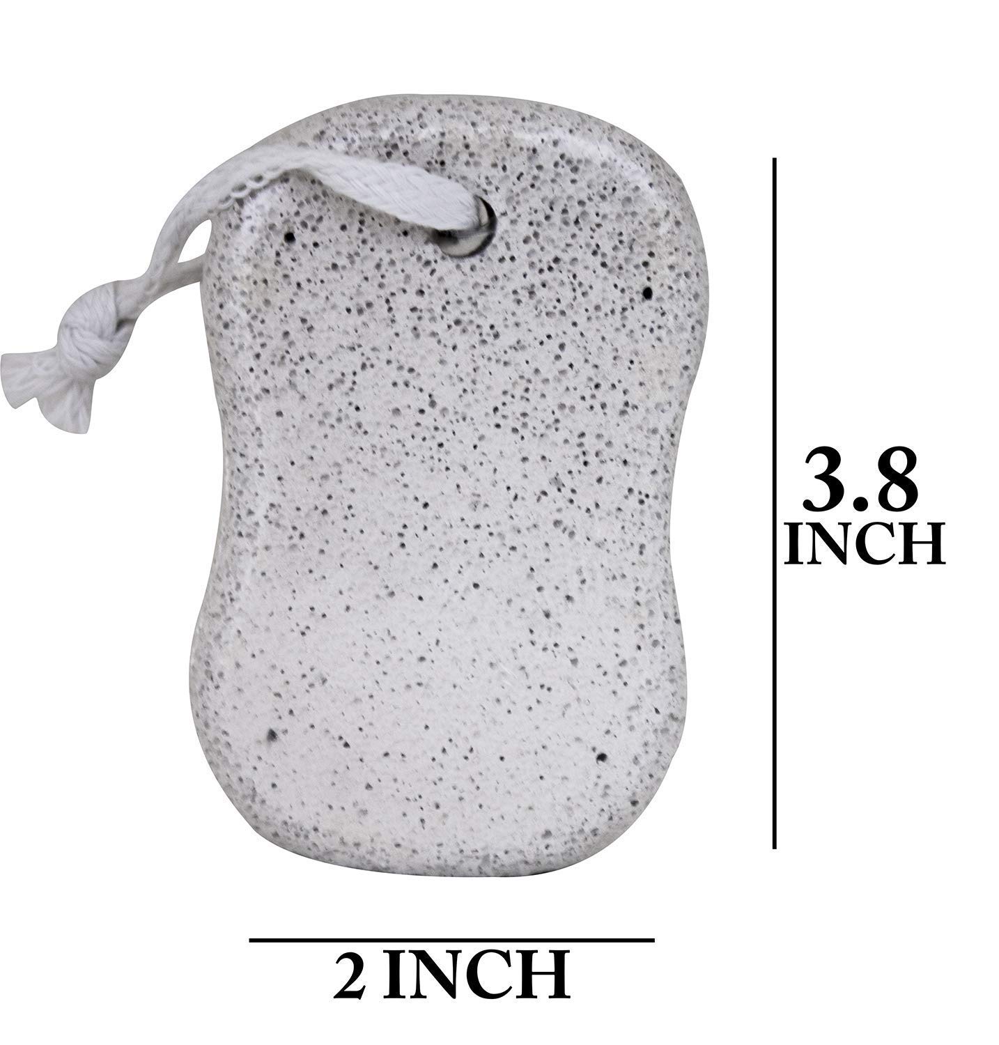 Prime Volcano Pumice Stone – Natural Foot & Hand Scrubber for Dead Skin Removal – Exfoliating Callus Remover for Women & Men – Pack of 1 – Perfect for Pedicures, Home Spa & Dry Skin Care