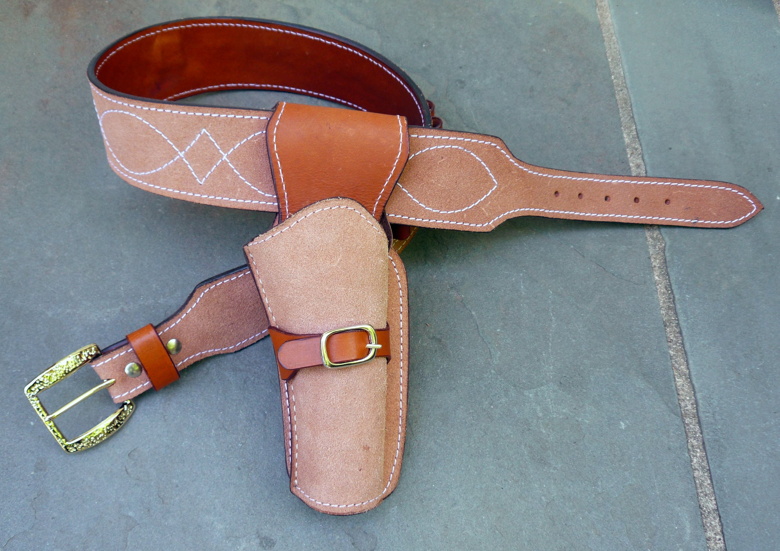 Clint Eastwood Holster Rig - Cowboy Western Gun Belt 36