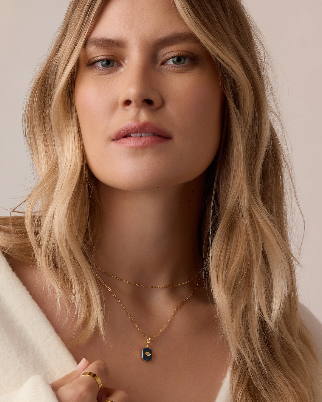 Power Gemstone Parker Charm Necklace - Genuine Crystal Protection Jewelry for Women | Spiritual Healing, Energy Balancing & Everyday Elegance