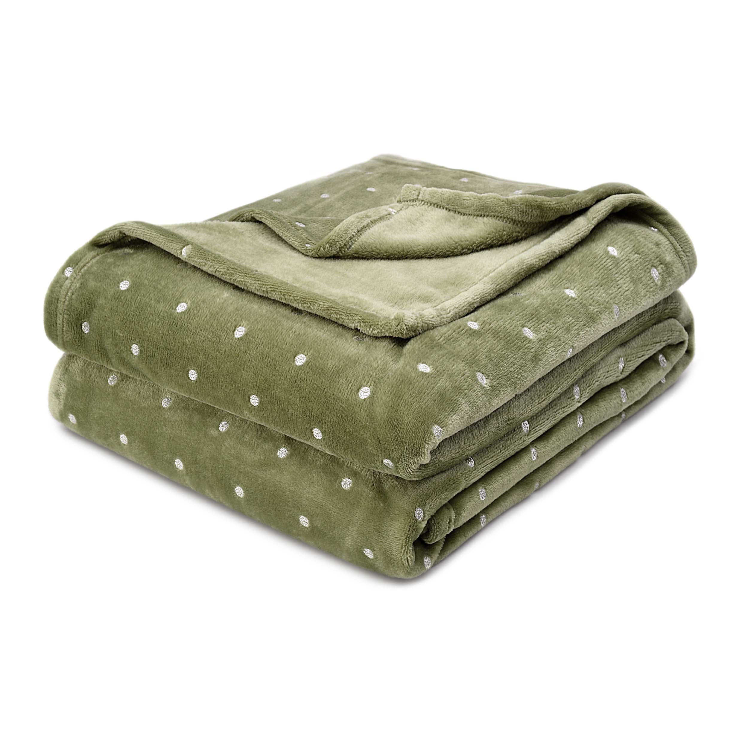Cozy Fleece Plush Blanket - Medium Weight, Ultra Soft & Fluffy for Home Decor - Perfect for Sofa, Bed, and Winter Warmth
