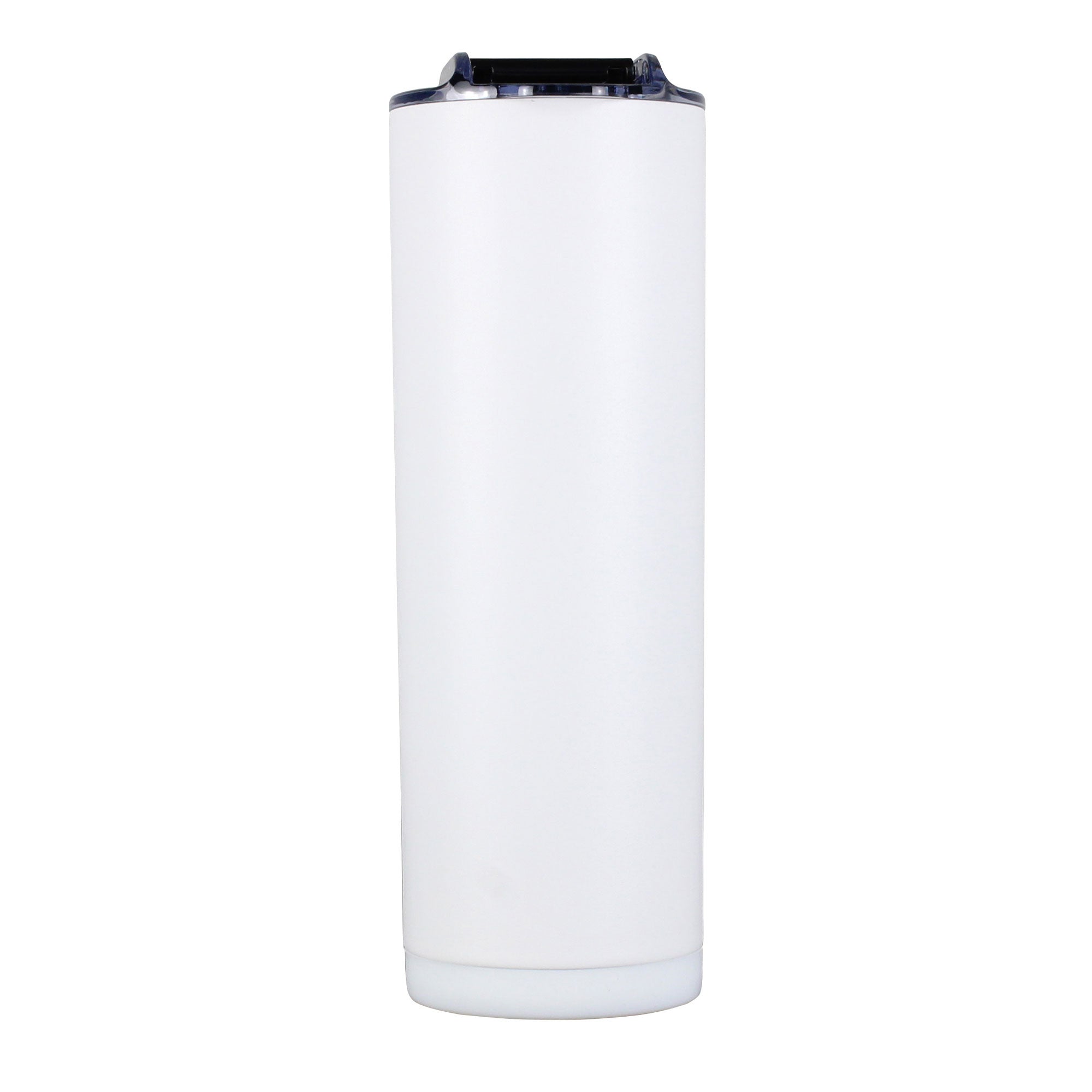 20oz Skinny Tumbler Cup - Insulated Stainless Steel Travel Mug with Lid & Straw - Perfect for Coffee, Tea & Cold Drinks - Great for Office, Gym & Outdoor Activities