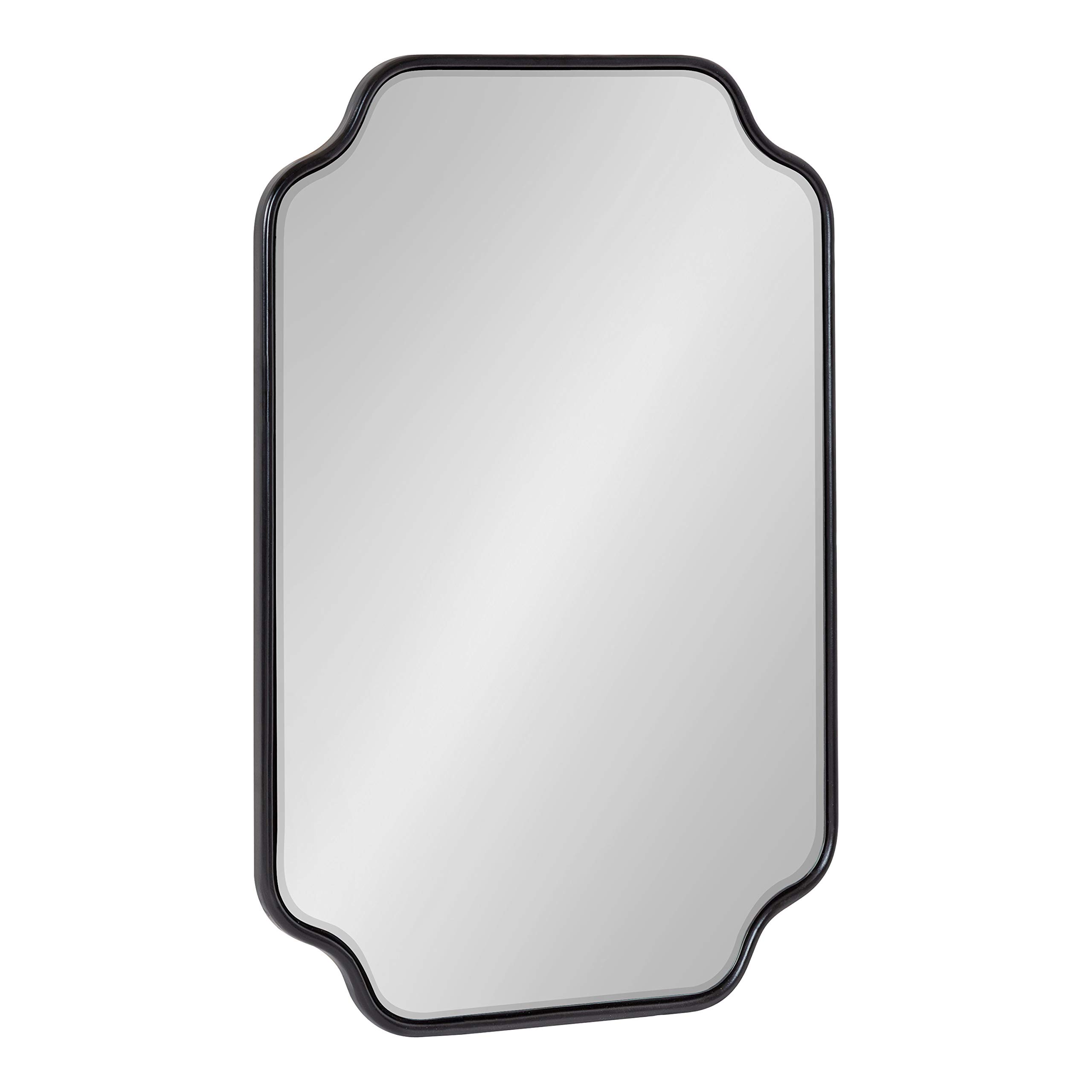 Kate and Laurel Plumley Glam Scalloped Wall Mirror - 18