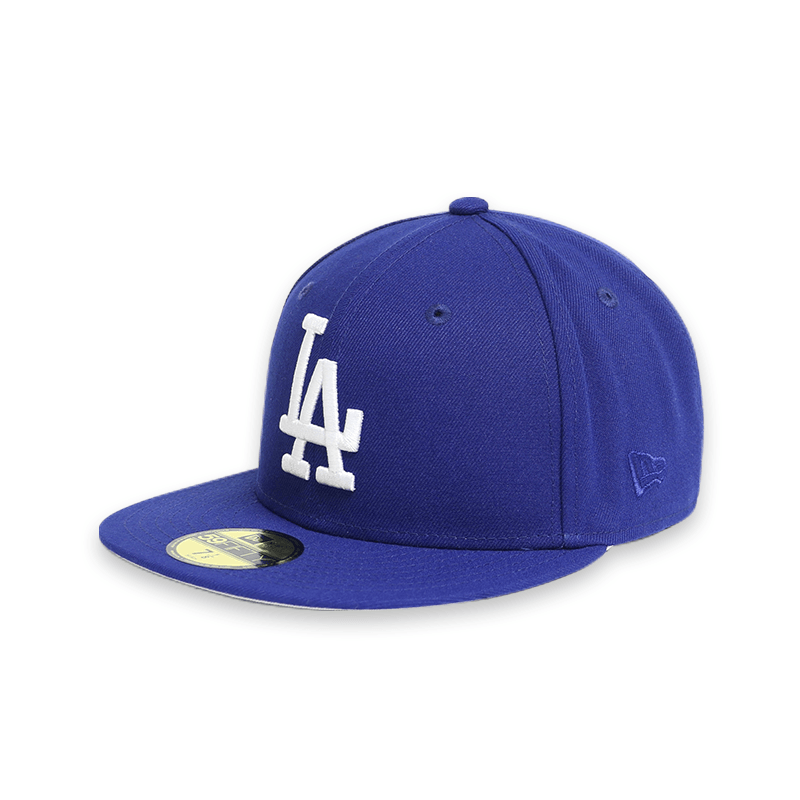 Los Angeles Dodgers 1988 World Series Blue 59FIFTY Fitted Baseball Cap for Men - Perfect for Game Day, Sports Events & Fan Collections