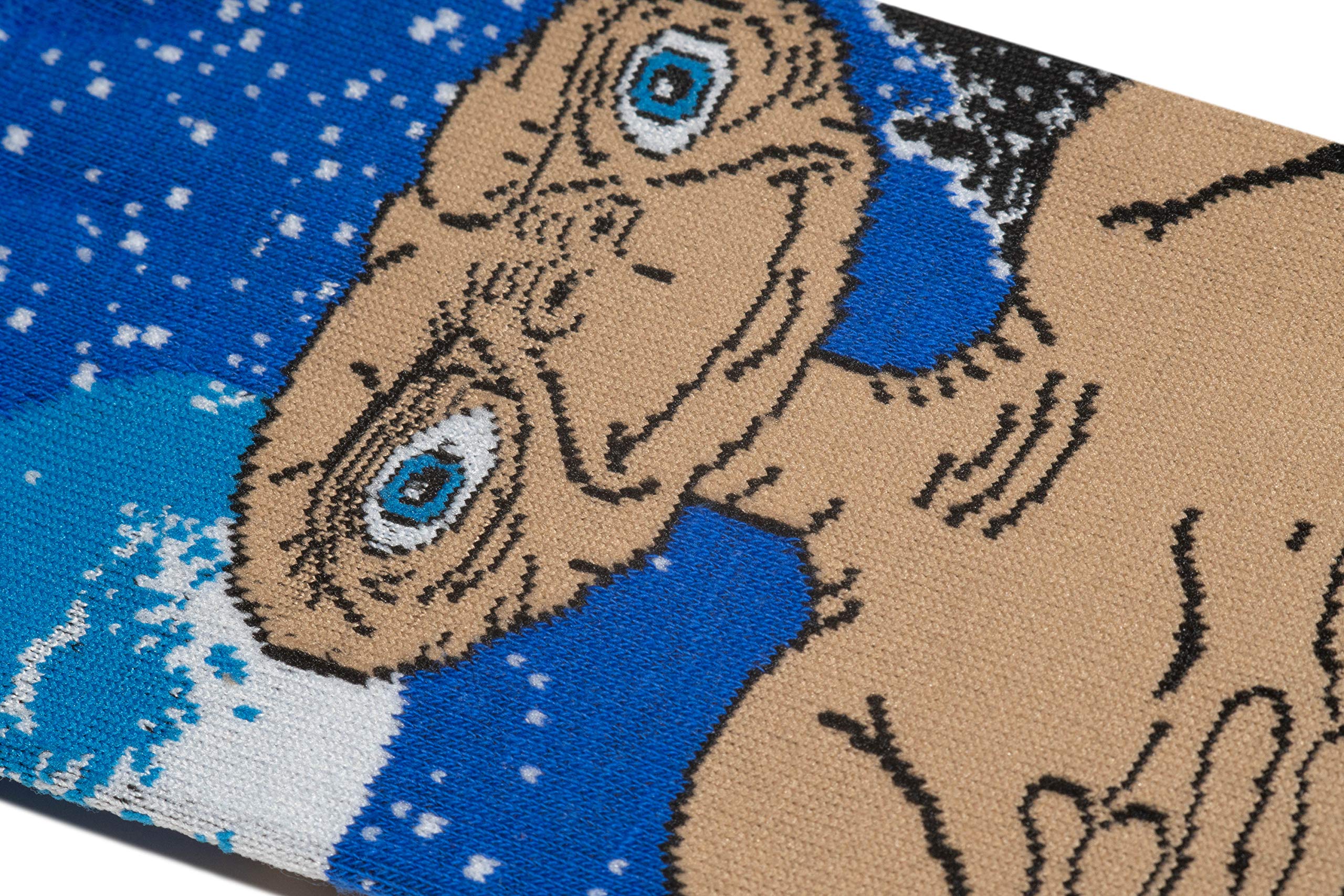 Odd Sox E.T. Extra-Terrestrial Novelty Crew Socks - Fun 80s Movie Socks for Men & Women - Perfect for Cosplay, Gifts, and Retro Fashion Lovers