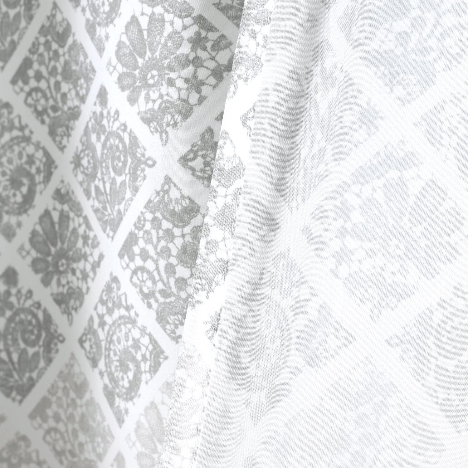 Lush Decor Medallion Ombre Curtain 84x52