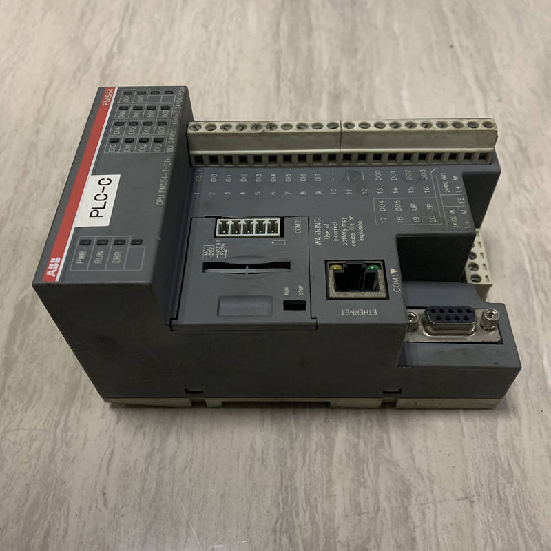 ABB PM554 T ETH A0 Central Processing Unit 128kB Ethernet - Industrial Automation Control Module for PLC Systems
