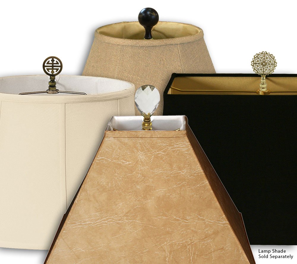 Royal Designs Flare Bottom Outside Corner Scallop Bell Lamp Shade - Beige, 8