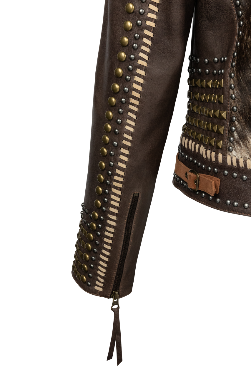 Double D Ranch Women's Sun & Dust Jacket - Western Style Denim Coat for Outdoor Adventures, Rodeo, and Casual Wear