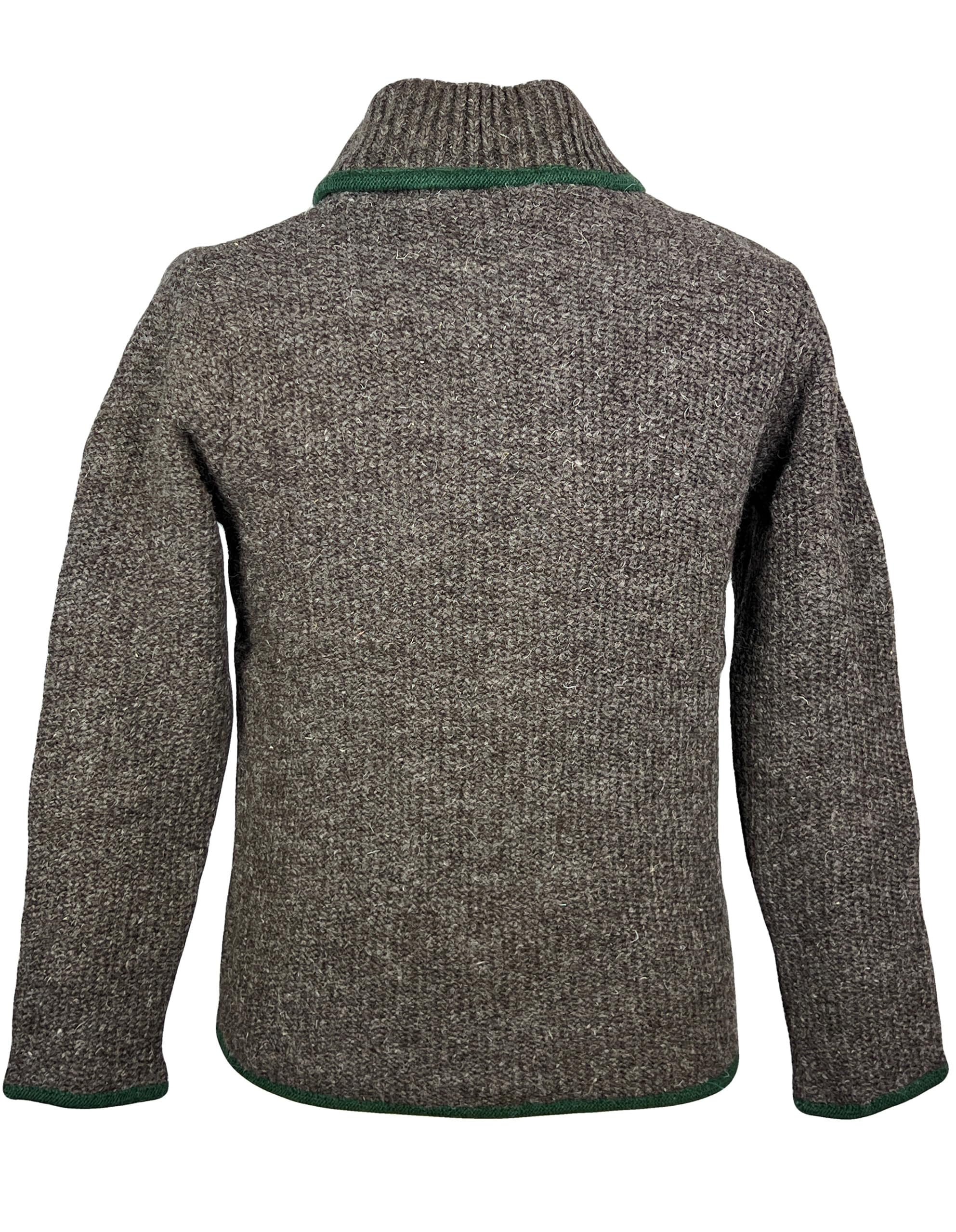 Agan Traders 100% Lambs Wool Women's JOSEF Button Down Fleece Sherpa Sweater Jacket - Petite Size - Cozy Winter Wear for Casual Outings & Outdoor Activities