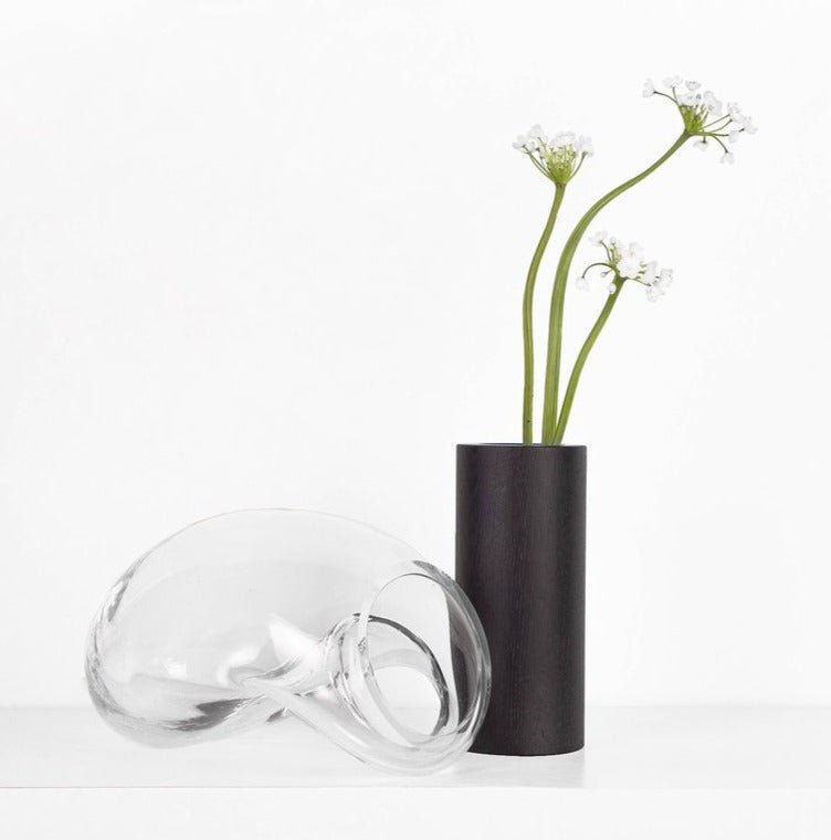 Noom Gutta Boon Vase - Modern Ceramic Home Decor for Living Room, Bedroom & Office