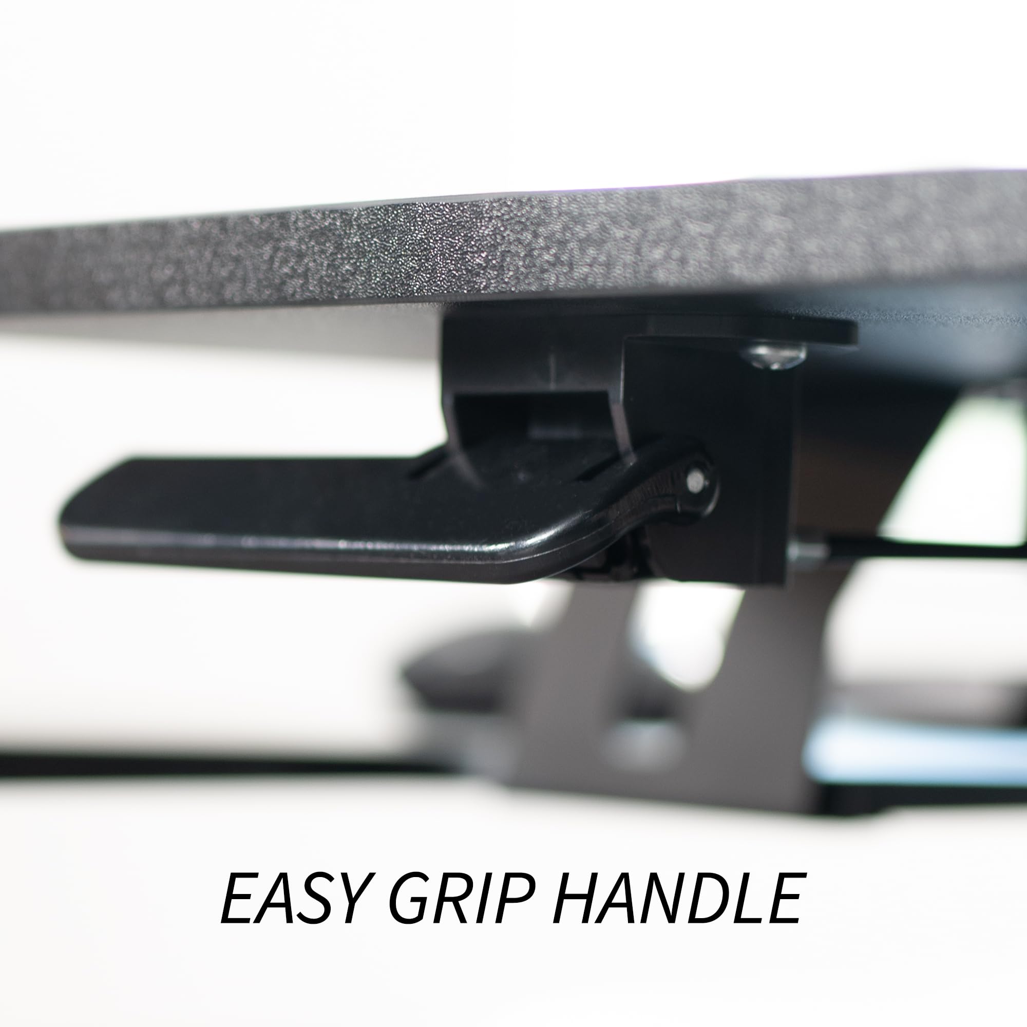 VIVO 42 Inch Height Adjustable Standing Desk Converter with Dual Monitor Stand (13-30 Inch), Sit Stand Workstation & Desk Riser - Black (DESK-V042KB-M2) - Perfect for Home Office, Gaming Setup & Ergonomic Workspaces