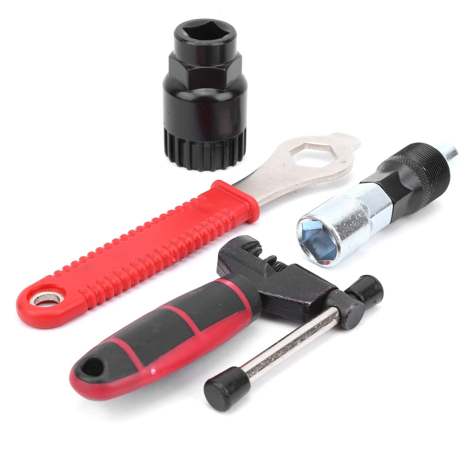 **Professional Bike Crank Extractor & Chain Cutter Tool Kit - 4-in-1 Bottom Bracket Remover & Bicycle Repair Wrench Set for Mountain & Road Bikes - Perfect for DIY Bike Maintenance & Home Repairs**