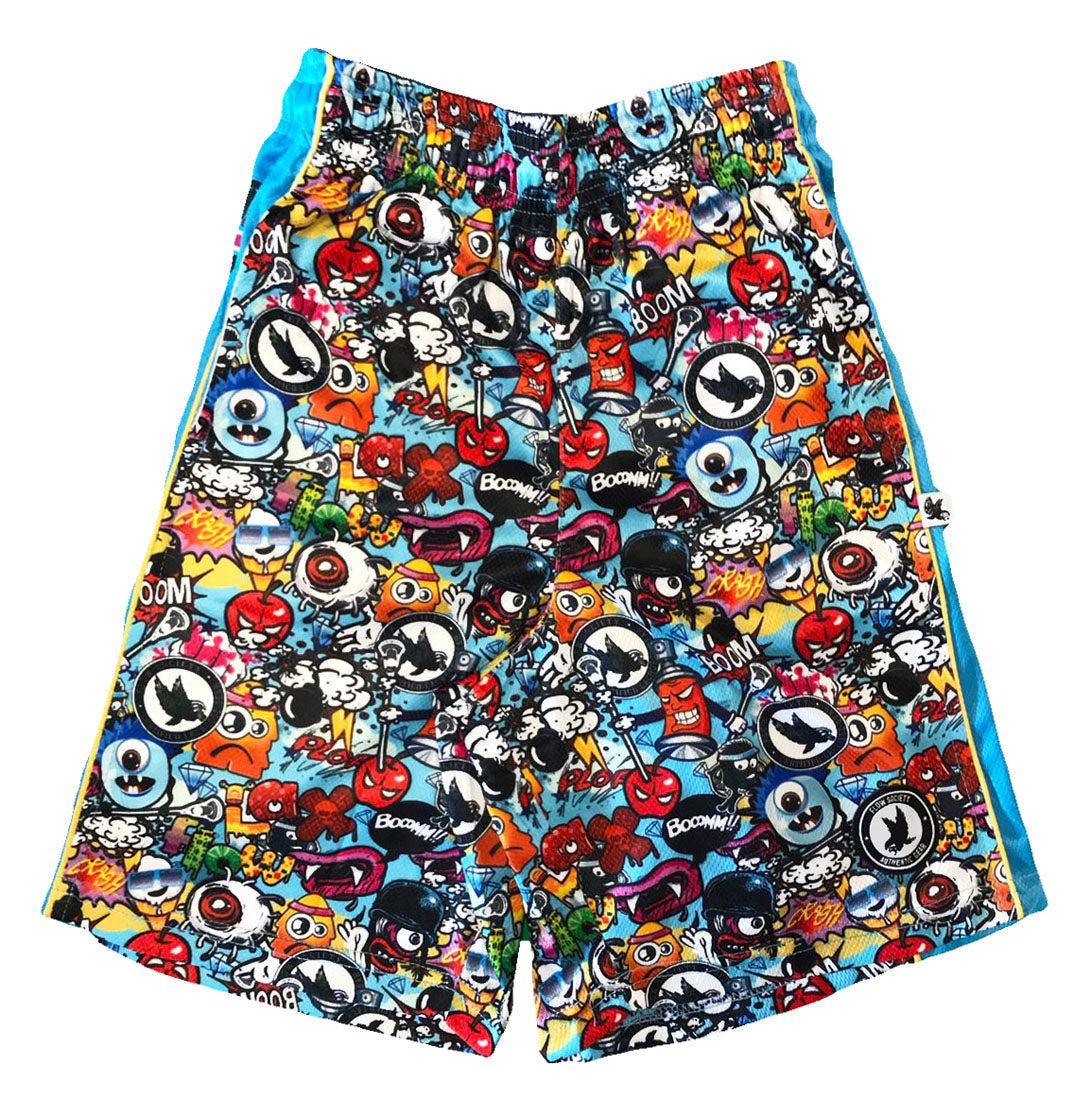 Men's Character Flow Shorts - Comfortable & Stylish Casual Shorts for Summer, Gym, and Outdoor Activities