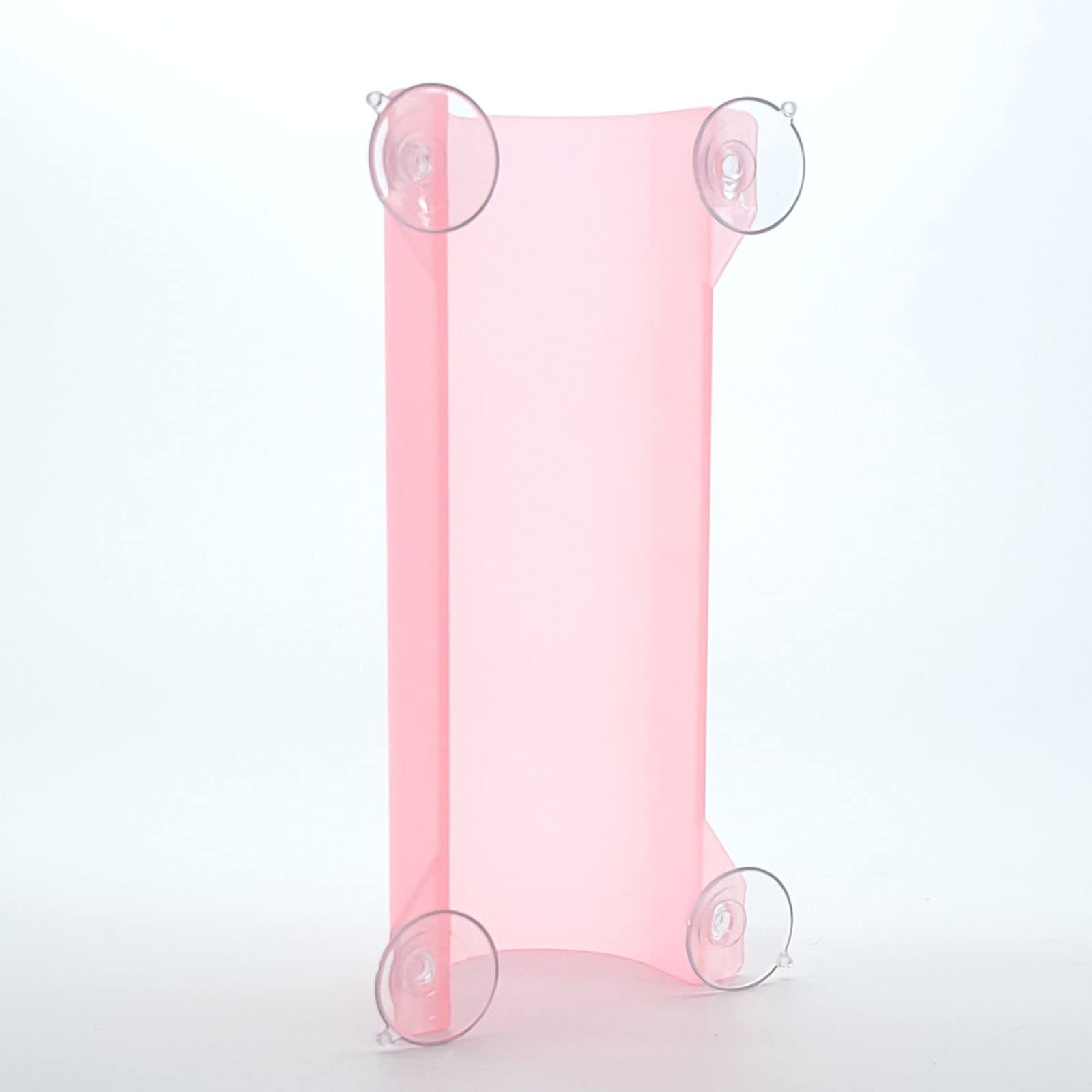 Brand Betta Fish Tunnel (Translucent Pink) - Decorative Aquarium Accessory for Betta Fish Play & Exploration