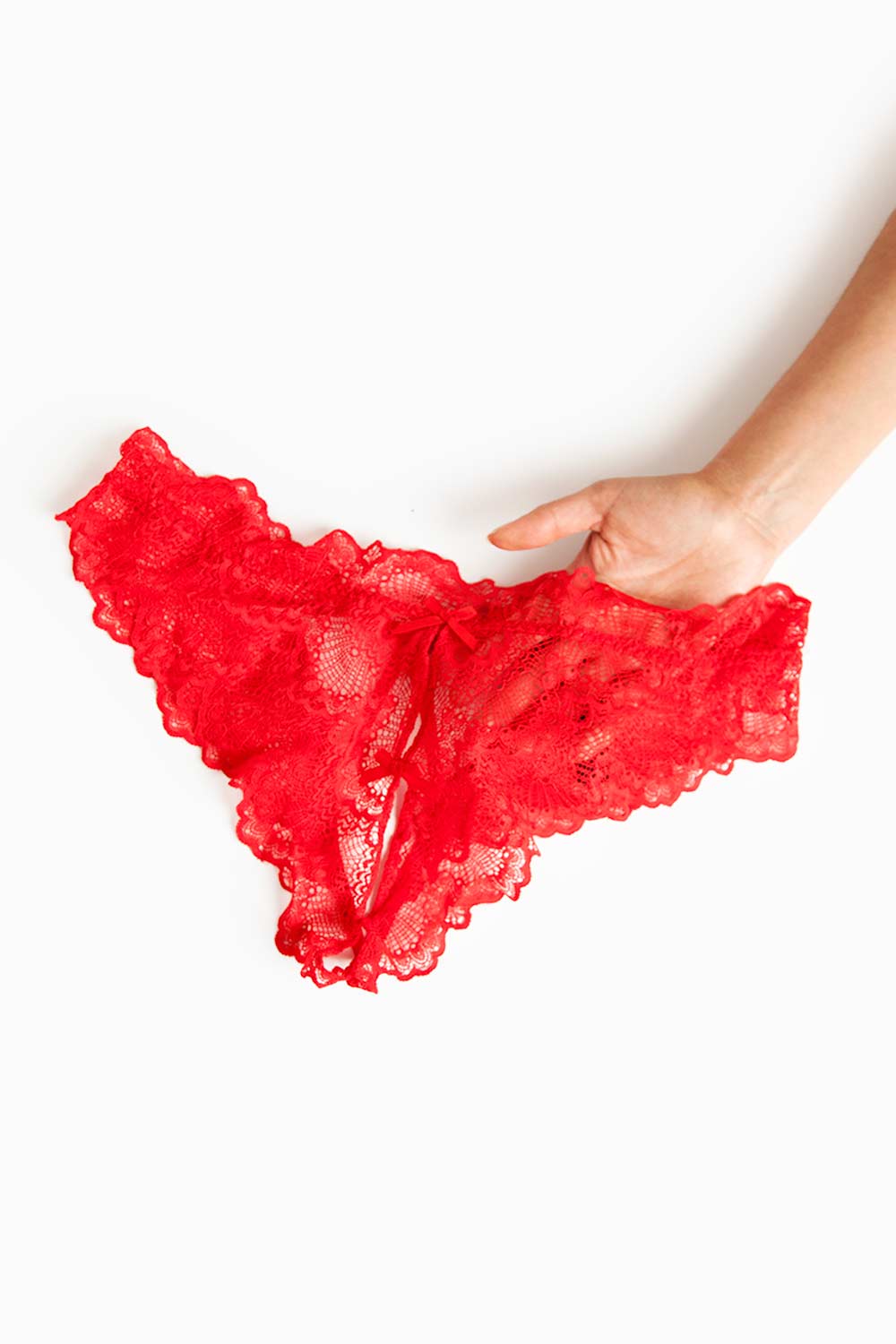 Seduction Open Back Thong - Sexy Lingerie for Women, Perfect for Date Night & Special Occasions
