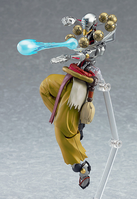Figma #413 Zenyatta Overwatch Collectible Action Figure - 6-Inch Articulated Robot Monk Toy for Display & Gaming Enthusiasts - Perfect for Shelf Decoration, Cosplay Props, and Overwatch Fans Collection