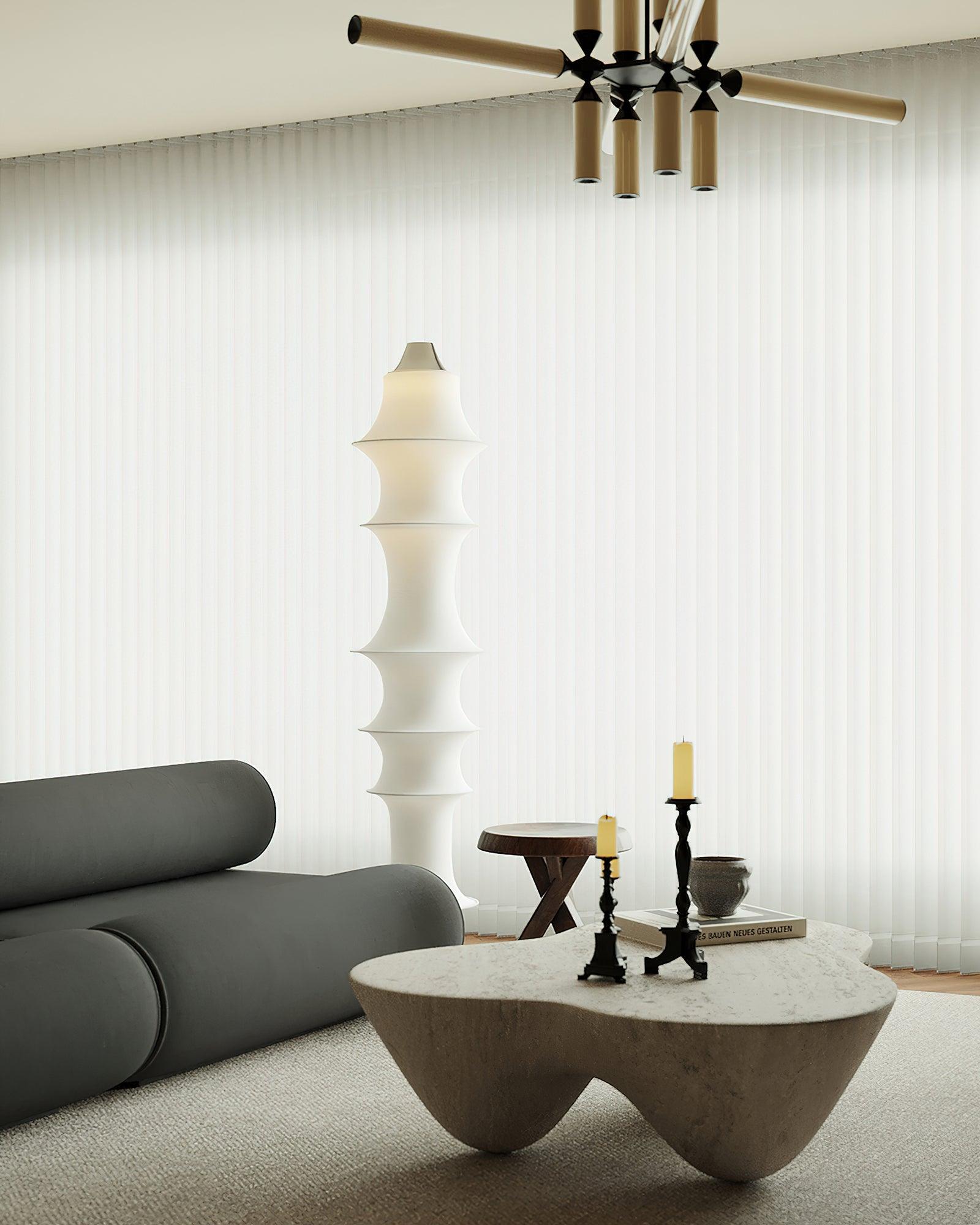 Modern Auston Floor Lamp - Adjustable LED Standing Light for Living Room, Bedroom & Office - Warm White & Cool White Light with Remote Control - Perfect for Reading, Working & Relaxing