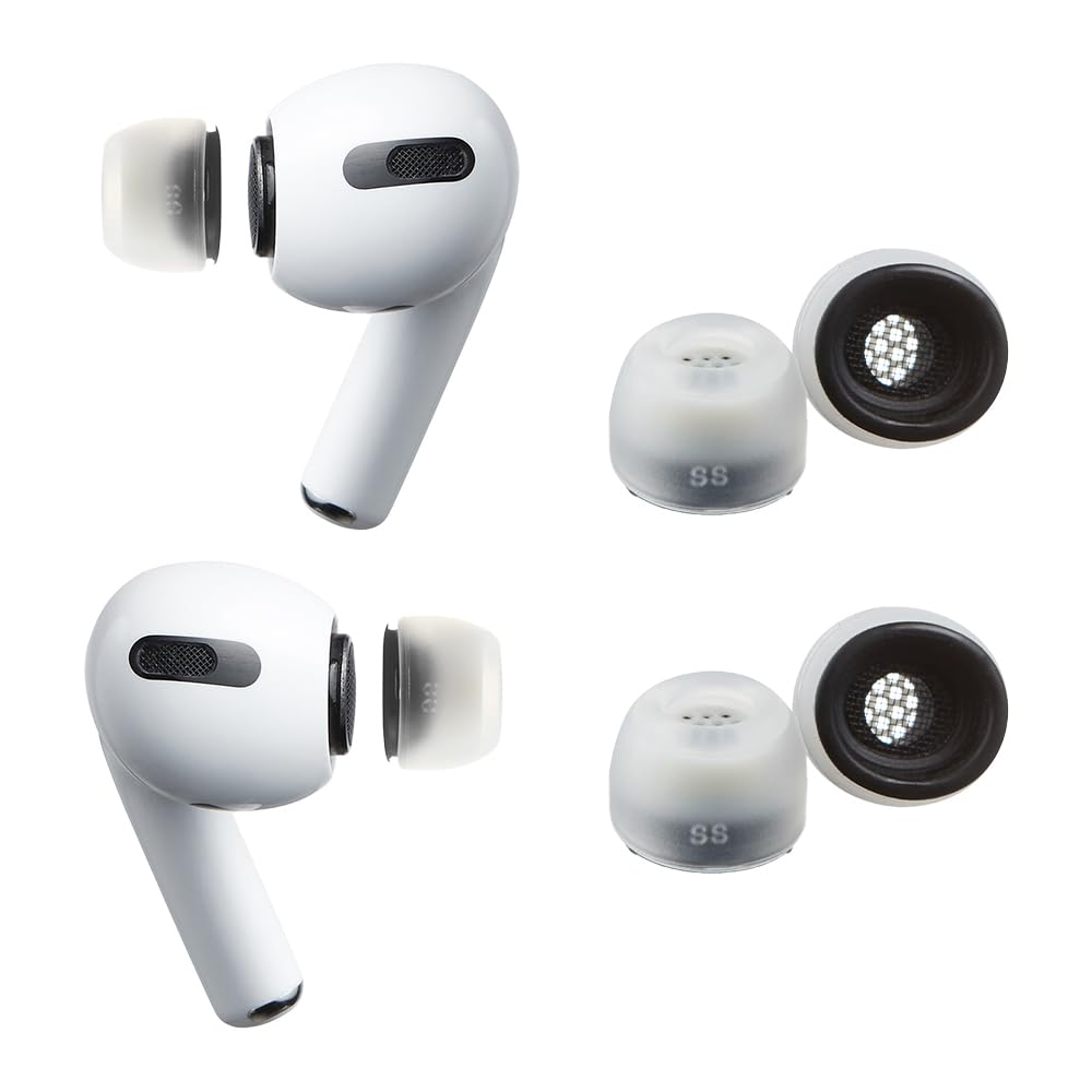 AZLA MAX AirPods Pro Tips 1st & 2nd Gen - Premium Silicone Ear Tips for Workouts & Travel
