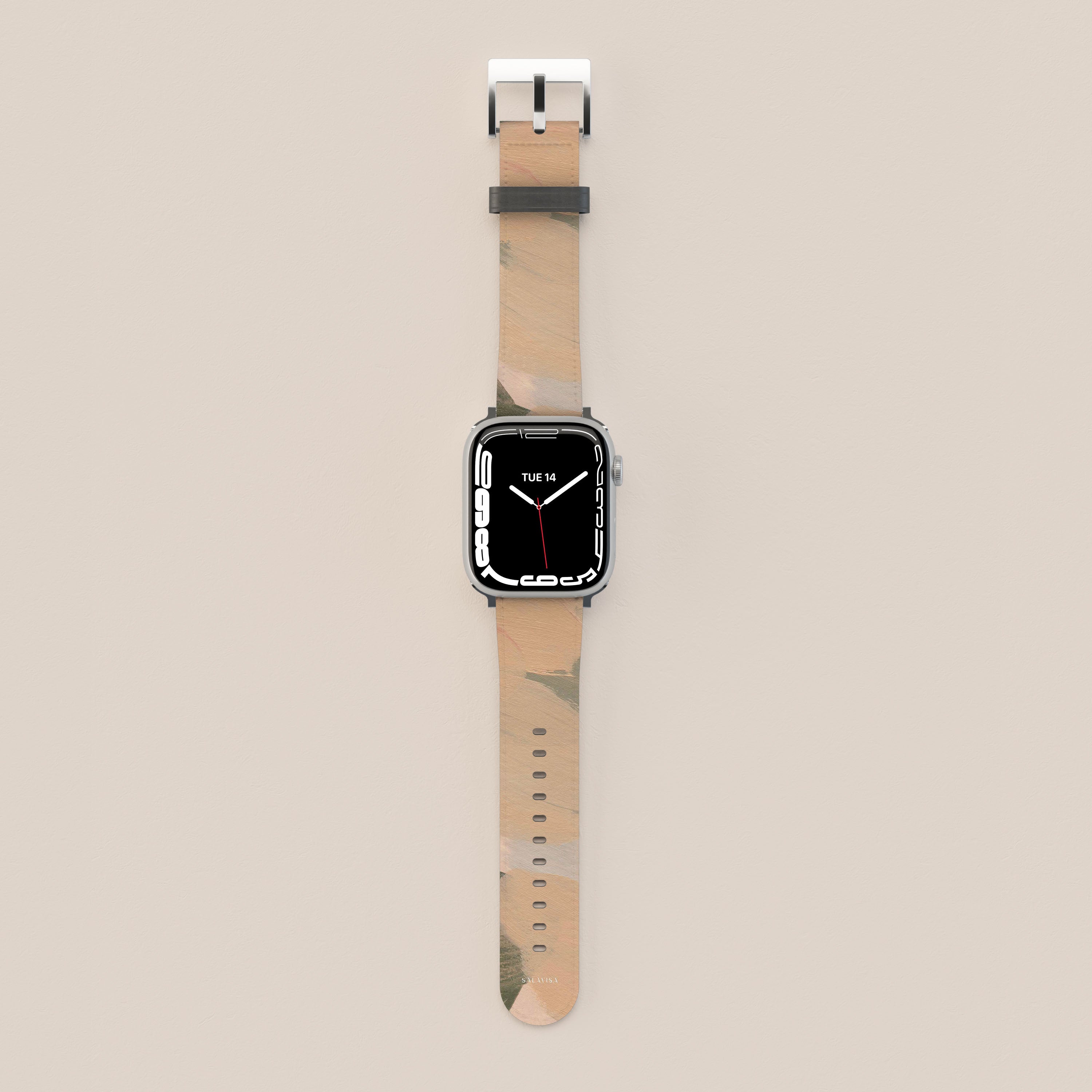 Sunny Canvas Apple Watch Band - Soft, Durable & Stylish Replacement Strap for Apple Watch Series 9/8/7/6/SE - Perfect for Workouts, Running & Everyday Wear